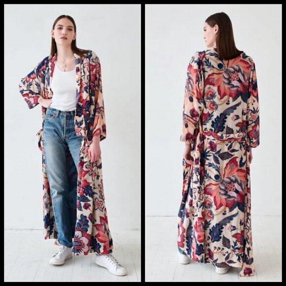 💕CHUFY💕 Vlad Robe ~ Nicu Print Medium-Large M-L NWT - Picture 6 of 16